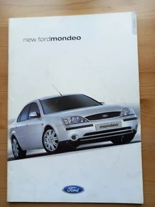 FORD MONDEO April 2001 sales brochure. Henry Ford & Son, Limited, Cork, Ireland. - Picture 1 of 7