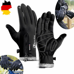 Unisex Touchscreen Handschuhe Warme Winddicht Motorrad Fahrrad Winterhandschuhe