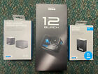 New Gopro Hero12 Black - Chdhx-121-Cn Sealed + 3 Extra Batteries And Dual Charge