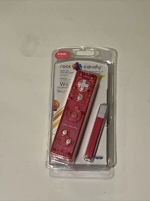 Rock Candy Pink Controller For Nintendo WII & WII U SEALED PINK - Image 1 of 2