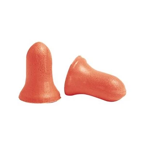 Howard Leight MAX-1 Uncorded NR33 Foam Earplugs Box Safe 200 Pair Orange - Picture 1 of 7