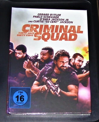 Criminal Squad Dirty Jobs Dirty Cops Numbered Mediabook Double blu ray New - Image 1 of 4