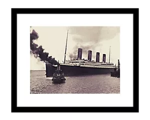 The Titanic ship 8x10 photo print taken in 1912 last ship voyage history picture - Picture 1 of 2