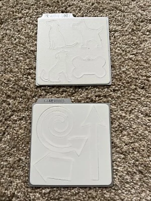 Lote de 2 troqueles Arrows Dogs Puppy Tag Quickutz Revolution 4x4 Foto 1 de 3