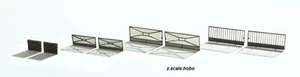 Archistories Z Scale 827171 Various Fence Gates Barriers Kit Variety Pack $0SHIP - Picture 1 of 7