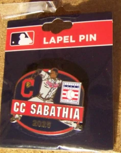 2025 Hall of Fame Induction pin CC Sabathia Cleveland Indians FREE S&H c46551 - Picture 1 of 6