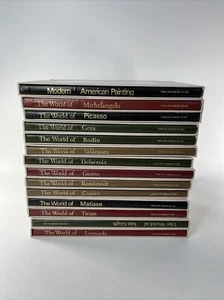Lot Of 14 Time Life Library The World Of Art Books Hardcover Cases Included A - Picture 1 of 3