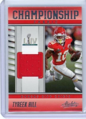 2023 Panini Absolute Championship Fabric #CF-9 Tyreek Hill (MEM) - Image 1 of 2