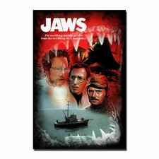 271985 Jaws 1 2 Classic Movie WALL PRINT POSTER AU