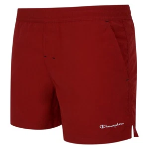 Mens Champion Shorts Swimming Swim Summer Holiday Beach - Red - XL - Picture 1 of 1
