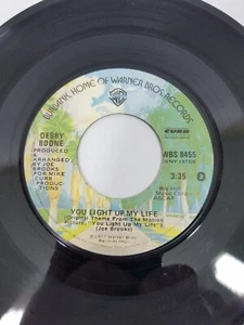 Debby Boone You Light Up My Life Hasta Manana 45 RPM Vinyl Record - Picture 1 of 4