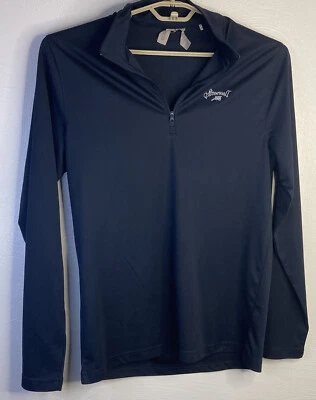 Camisa Pullover Clique Para Hombres Mediana 1/4 Cremallera Poliéster Azul Marino Pared de Piedra Golf Foto 1 de 4