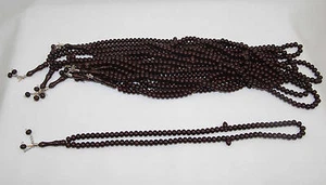 10 xTesbih Gebetskette 99er Farbe Dunkelbraun 10mm Durchmesser - Bild 1 von 1