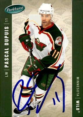 Pascal Dupuis - Signed 2005-06 Upper Deck Parkhurst Card #248 - Image 1 of 2