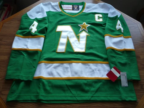 Minnesota North Stars NHL Hockey Jersey, Hartsburg, New with Tags Cover