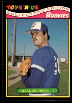 1987 Topps Toys"R"Us Rookies #10 Mark Eichhorn   Baseball Toronto Blue Jays - Image 1 of 2