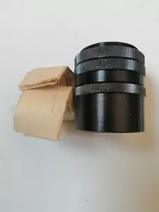 3er Set russische MAKRO RINGE VERLÄNGERUNGSRÖHREN M42 Halterung Kamera Objektiv Ussr Lomo - Bild 1 von 11