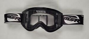 MSR Goggles Adjustable Strap, Vented Black White