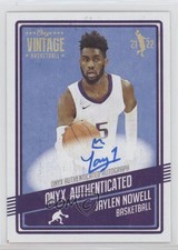 2021-22 Onyx Vintage Auto Jaylen Nowell #VAJN Auto