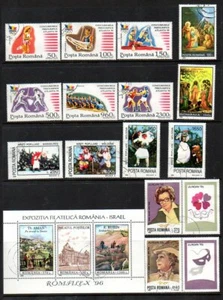 Rumänien Themenmarken Lot - Scott #'s 4061/4103 - gestempelt - Bild 1 von 2