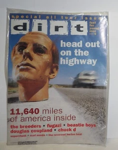DIRT Magazine #6 w/ Sauce Sample Cassette & Web of Spider-Man #106 Sealed 1993 - Picture 1 of 5