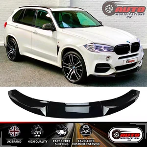 BMW X5 F15 Front Splitter Spoiler Lippe Body Kit M Sport Glanz Schwarz 13-18 - Bild 1 von 12