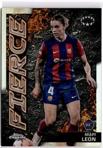 Mapi Leon 2023-24 Topps Chrome Donna Feroce #FR-8 Barcelona (Case Hit) - Foto 1 di 2