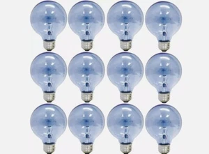 GE REVEAL Lighting G25 Globe Light Bulb, 40W, 265 Lumens, E26 Medium Base, 12 CT - Picture 1 of 6