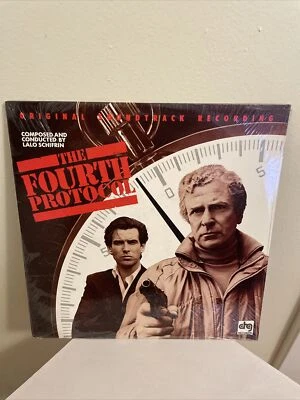 Lalo Schifrin The Fourth Protocol (original soundtrack) DRG 25911 SEALED VINYL - Image 1 of 2