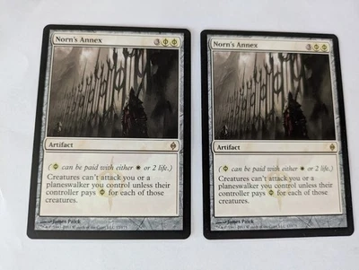 2 Norn's Annex New phyrexia MTG NM Free shipping with tracking - Image 1 of 2