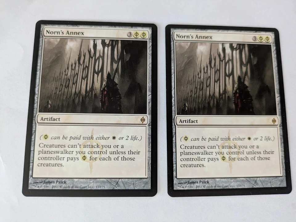 2 Norn's Annex New phyrexia MTG NM Free shipping with tracking - Image 1 of 2