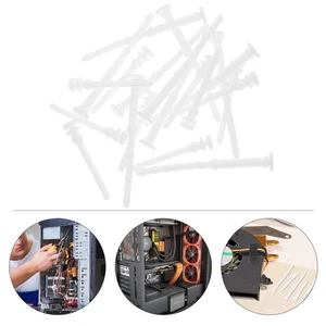 20 Pcs Stoßdichtungsfeindliche Nägel Lüfterschrauben Für Computergehäuse - Photo 1/12