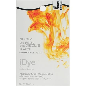 6 Pack Jacquard iDye Fabric Dye 14g-Gold Ochre IDYE-428 - Picture 1 of 1