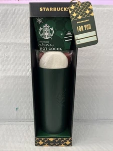 Starbucks 20 oz (591 ml) Stainless Steel Black Tumbler with Lid - Gift Pack - Picture 1 of 6