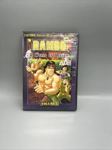 Rambo Animated Series Vol. 1 World of Trouble DVD 11 Episodes RARE /Out of Print - Picture 1 of 4