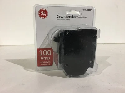 GE THQL21100P Q-Line 100 А 2 дюйма Двухполюсный автоматический выключатель новый - Изображение 1 из 3