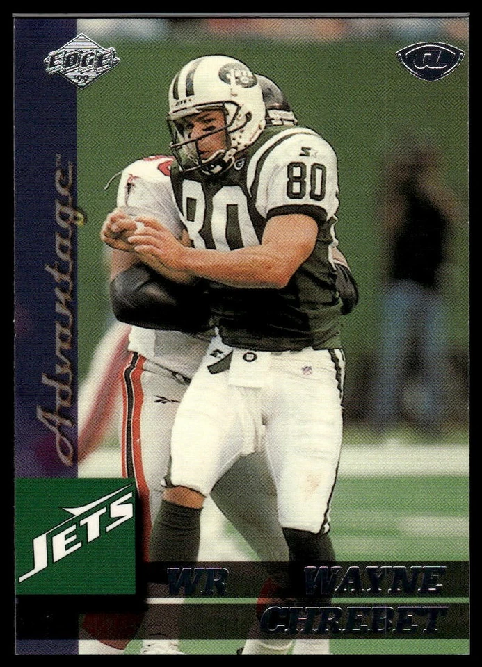 1999 Collector's Edge Advantage #107 Wayne Chrebet - Image 1 of 2
