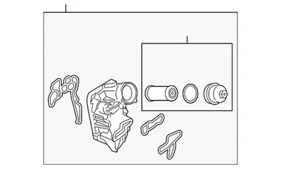 Carcasa de filtro de aceite original BMW 11-42-8-507-697 Foto 1 de 2
