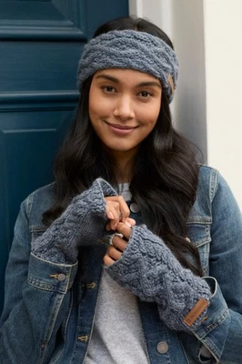 Pachamama Enniskerry Handwarmers, Hand Knitted, 100% Soft Merino Wool, Unlined - Image 1 of 4