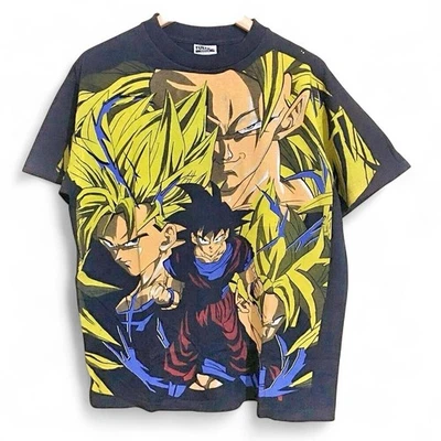 Camiseta Dragon Ball Z Vintage Y2K AOP Grande Foto 1 de 4