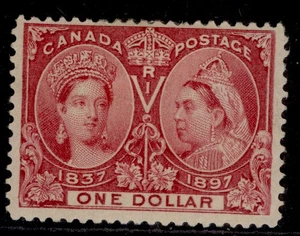 CANADA QV SG136, $1 lake, M MINT. Cat £600. - Picture 1 of 1