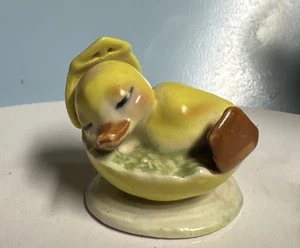 Vintage Josef Original Baby Ente gelb Miniatur Figuren Japan 60er Jahre so süß - Bild 1 von 10