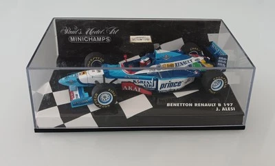 Benetton Renault B197 Alesi 1997 F1 1/43 Minichamps - Immagine 1 di 4