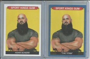 2022 WWE ADAM SCHERR ( BRAUN STROWMAN ) CARD # 95 + 1 SPORTKINGS VOLUME 3 - Bild 1 von 2