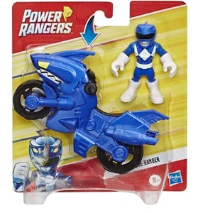Power Ranger Hasbro Playskool Heroes Blue Ranger Action Figure And Shark Bike - Picture 1 of 4