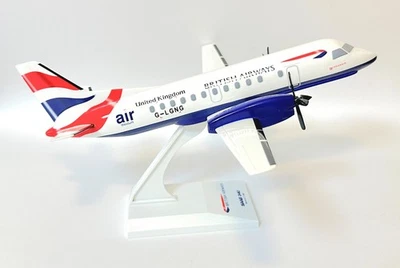 Saab 340 Loganair British Airways Premium Skymarks Collectors Model Scale 1:80 - Image 1 of 4