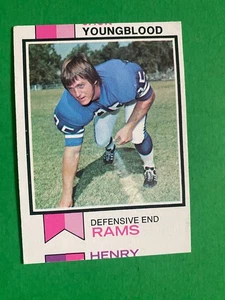 1973 Topps - Jack Youngblood #343 (RC) Rams/Miscut - Picture 1 of 2