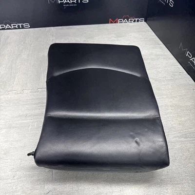 2001-2006 BMW E46 M3 Coupe Rear Top Seat Black Napa Leather OEM *Notes* Foto 1 de 4