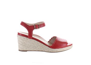 Las mejores ofertas en Alpargatas de Cuña Tacones Rojo para Mujeres | eBay