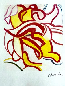 Willem De Kooning Lithograph Guggenheim Museum (JACKSON Pollock.jasper Johns) - Picture 1 of 5